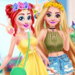 Princess Easter Bunny Party- online timepass game